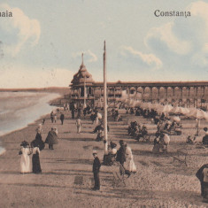 CONSTANTA PLAJA MAMAIA CIRCULATA 1912