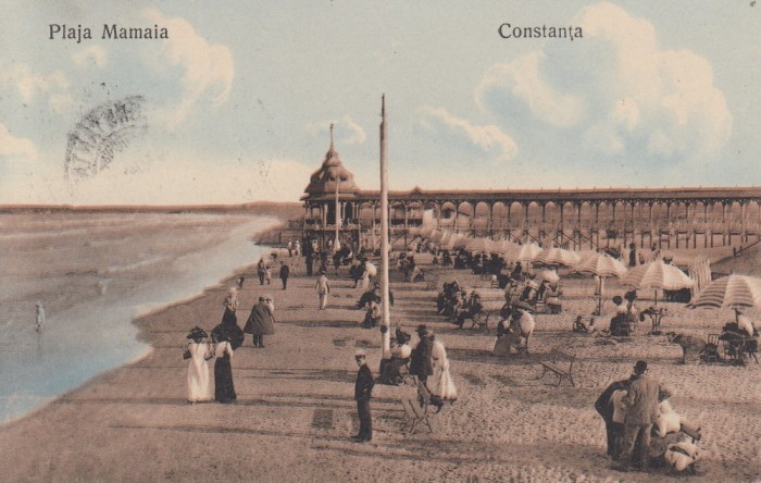 CONSTANTA PLAJA MAMAIA CIRCULATA 1912