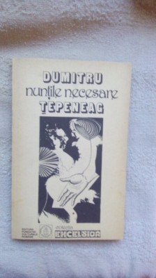 Nuntile necesare-Dumitru Tepeneag foto