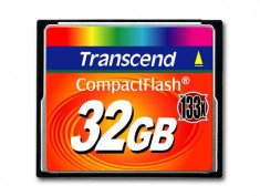 Card Compact Flash Transcend 32 GB 133x foto