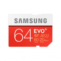 Card SDXC Samsung EVO+ 64GB Class 10 foto