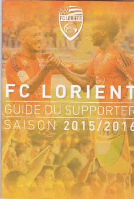 Program-brosura FC LORIENT sezon 2015/2016 (ghid suporter) foto