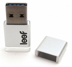 Stick USB 3.0 Leef Magnet 16GB Argintiu foto