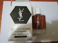 PARFUM TESTER YSL LA NUIT DE L HOMME INTENSE--100 ML---SUPER PRET,SUPER CAL! foto