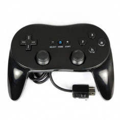 Classic Controller Pro - Negru - compatibil Nintendo Wii - id3 60025 foto