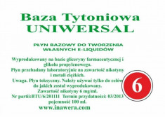 Inawera - baza universala 6mg - 100 ml foto