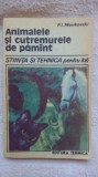 Animalele si cutremurele de pamant-P.I.Marikovski