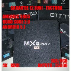 TV BOX 4K Smart TV Android 5.1 MXQ PRO GARANTIE 12 LUNI 1 foto