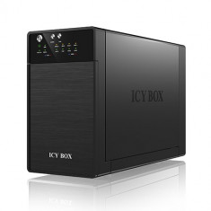 Enclosure RaidSonic ICY BOX IB-RD3620SU3 3.5&amp;quot;&amp;quot; SATA HDD USB 3.0 Negru foto