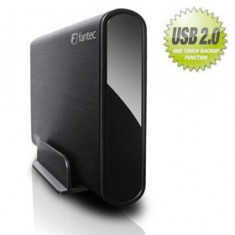 Enclosure Fantec DB-ALU2, 3.5&amp;quot;&amp;quot; SATA, USB 2.0, Negru foto