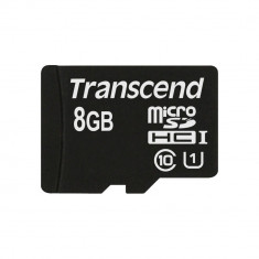 Card microSDHC Transcend 8GB Premium Class 10 UHS-I foto