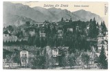 3655 - SINAIA, Prahova, Panorama, Romania - old postcard - used - 1908, Circulata, Printata