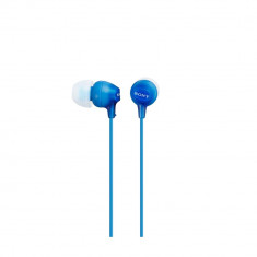 Casti intraauriculare cu microfon Sony MDR-EX15AP Albastru foto