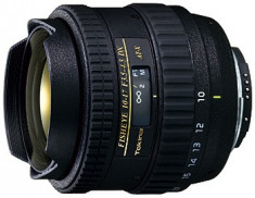 Obiectiv Tokina 10-17mm f/3.5-4.5 ATX DX fisheye - Canon Negru foto