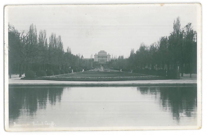 1999 - BUCURESTI, Park CAROL - old postcard, real PHOTO - unused