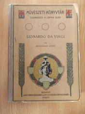 LEONARDO DA VINCI- DINER DENES JOZSEF, album in Lb. Maghiara, 1906 foto