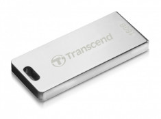 Stick USB 2.0 Transcend Jetflash T3S 16GB Argintiu foto