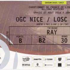 Bilet meci fotbal OGC NICE - LOSC LILLE 27.08.2016