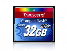 Card Compact Flash Transcend 32 GB 400x foto