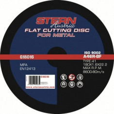 Disc abraziv Stern Austria G18016 pentru polizor unghiular - 180x1,6mm foto
