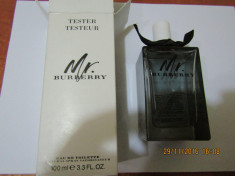 PARFUM TESTER MR BURBERRY --100 ML---SUPER PRET,SUPER CAL! foto