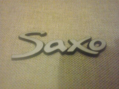 Sigla emblema - Saxo - CITROEN - 127 x 53 mm foto