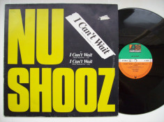 Disc vinil NU SHOOZ - I can&amp;#039;t wait - maxi 12&amp;quot; - 45 RPM (Atlantic Records 1986) foto
