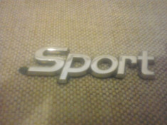 Sigla emblema - Sport - ALFA ROMEO - 80 x 27 mm foto