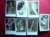 Set 7 ilustrate Actrita Greta Garbo , interbelice, Necirculata, Fotografie