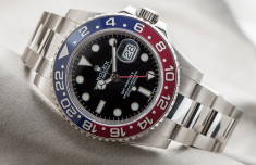 Ceas Luxury Rolex GMT Master II Red Blue Edition Barbati replica 1:1 | GARANTIE foto