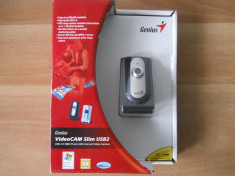 Camera web Genius VideoCAM Slim USB2, noua. foto