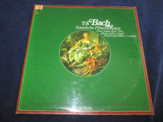 j.s. bach - samtliche flotensonaten _ dublu vinyl,2 x LP,germania foto