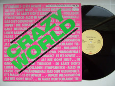 Disc vinil PUBLIC RELATION - Crazy world - maxi 12&amp;quot; - 45 RPM (EMI - 1988) foto