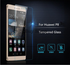 Huawei P8 folie protectie ecran din sticla tratata termic foto