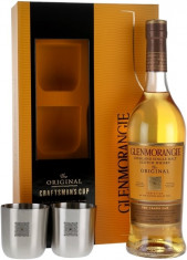 Glenmorangie 10 Ani Cu 2 Pahare Metalice 0.7L foto