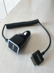 Vand incarcator de masina Philips ptr. iPhone 3G/3GS sau 4G/4S (30-Pin) foto