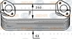 Radiator ulei, ulei motor MERCEDES-BENZ NG 1213 S - HELLA 8MO 376 725-011 foto