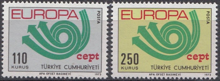 Turcia 1973 - cat.nr.2050-1 neuzat,perfecta stare(z)