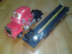 Masinuta Mack Truck Disney Pixar Cars 28 x 8 x 13 cm foto