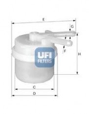 filtru combustibil - UFI 31.007.00 foto