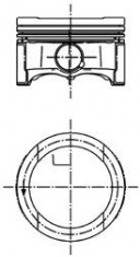 Piston AUDI A4 limuzina 1.6 - KOLBENSCHMIDT 99792600 foto