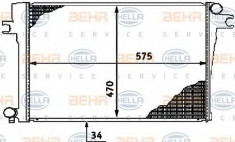 Radiator, racire motor BMW 3 limuzina 320 i - HELLA 8MK 376 713-231 foto