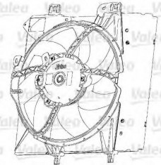 motor electric,ventilator CITROEN DS3 1.6 THP 150 - VALEO 696238 foto