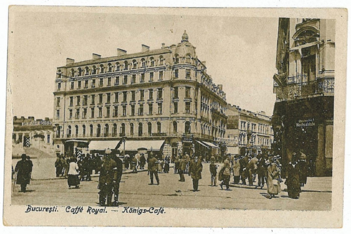 893 - BUCURESTI, Caffe Royal, Romania - old postcard - unused