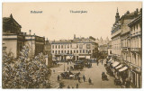 874 - BUCURESTI, Theatre Market, Romania - old postcard - used - 1917, Circulata, Printata