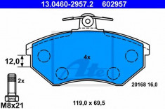 placute frana VW GOLF Mk II 1.8 GTI 16V - ATE 13.0460-2957.2 foto