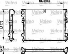 Radiator, racire motor PEUGEOT 806 2.0 HDI - VALEO 732692 foto