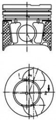 Piston FORD IKON V 1.4 TDCi - KOLBENSCHMIDT 40469600 foto