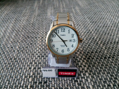 Ceas barbatesc elegant TIMEX Indiglo TW2P81400, nou, cutie, adus din SUA foto