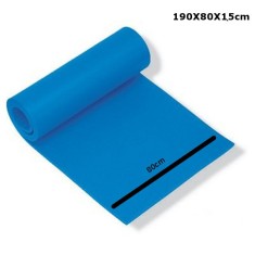 Saltea Izopren Izolir Polifoam Mare 15mm Albastru/Albastru + Chingi Compresie foto